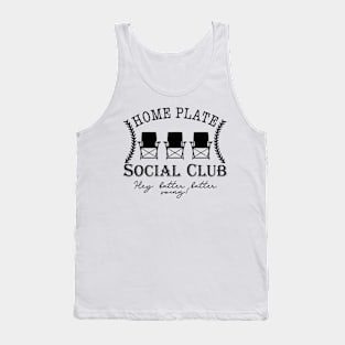 Home Plate Social Club, Midday, Softball Mom, Softball Dad, Softball Game Day, Softball Grandma, Softball Family Tank Top